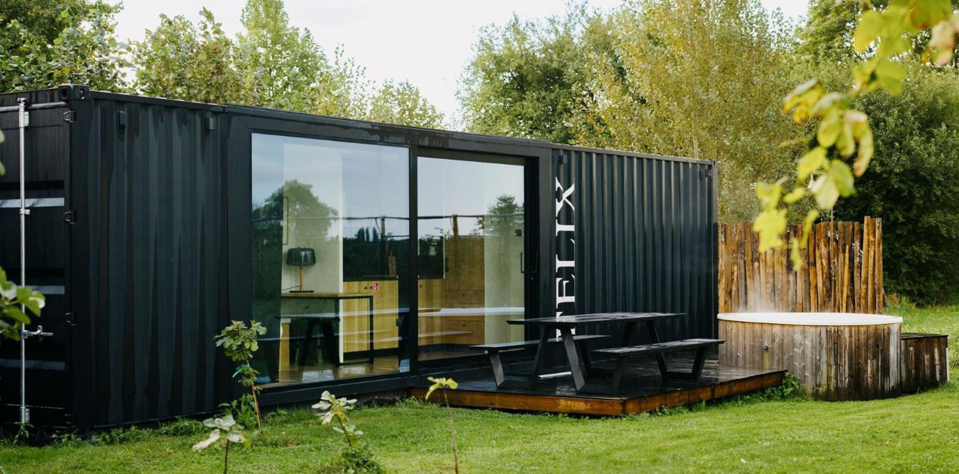 Vakantiewoning Leie Lodge Zulte エクステリア 写真
